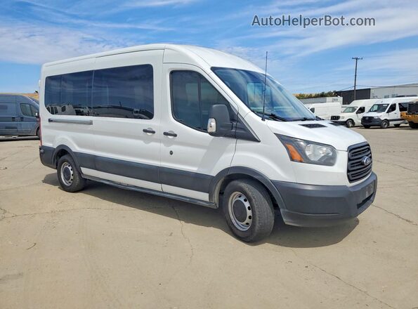 1FDAX2CG6KKB48726 2019 FORD TRANSIT White წინა სალონის ხედი