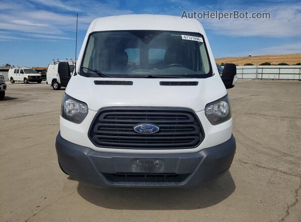 1FDAX2CG6KKB48726 2019 FORD TRANSIT White ხელსაწყოთა პანელის ხედი