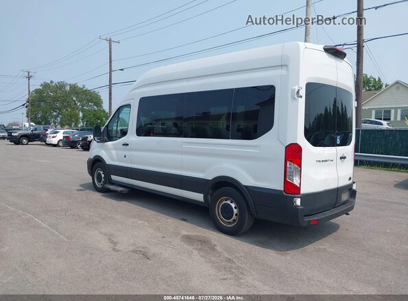 1FDAX2X88MKA89698 2021 FORD TRANSIT-350 White Trasero izquierdo