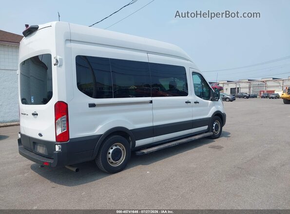 1FDAX2X88MKA89698 2021 FORD TRANSIT-350 White Trasero derecho