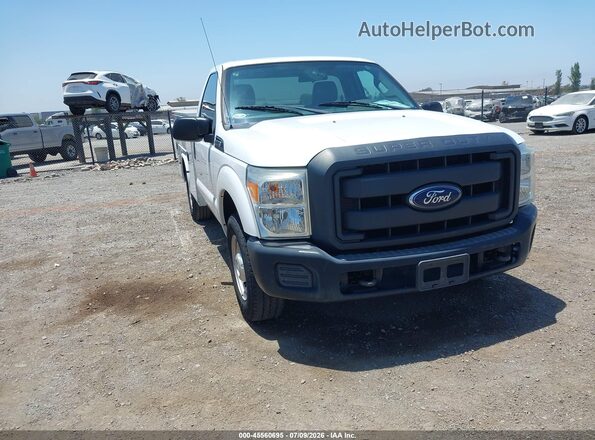 1FDBF2A60GED31157 2016 FORD F-250 White წინა ხედი