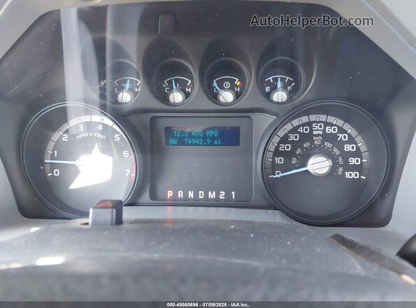 1FDBF2A61GED31149 2016 FORD F-250 White Widok tylnych siedzeń