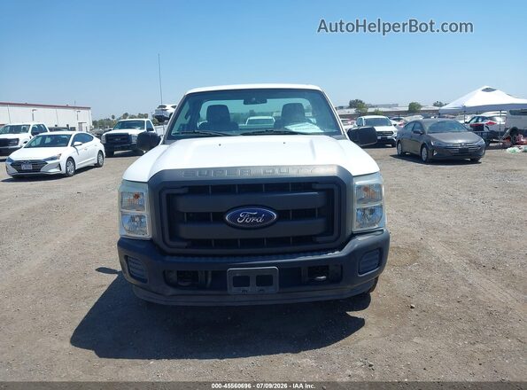 1FDBF2A61GED31149 2016 FORD F-250 White Widok zestawu wskaźników