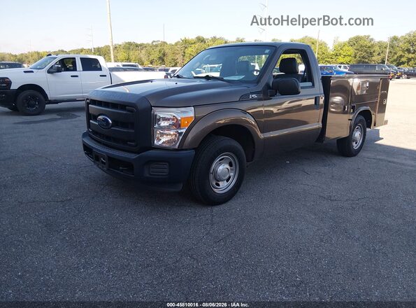 1FDBF2A62GEC54341 2016 FORD F-250 Brown Передня ліва чверть