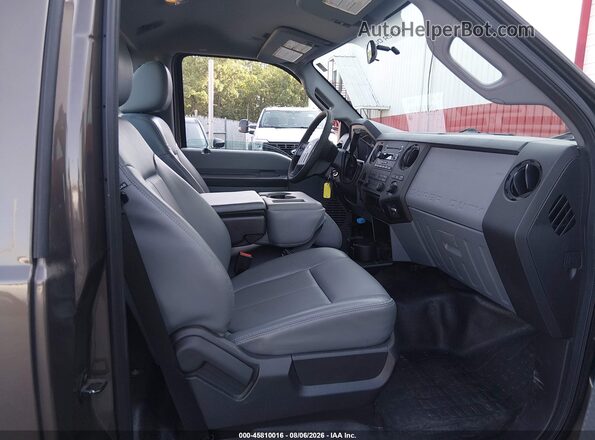 1FDBF2A62GEC54341 2016 FORD F-250 Brown Вид салону спереду