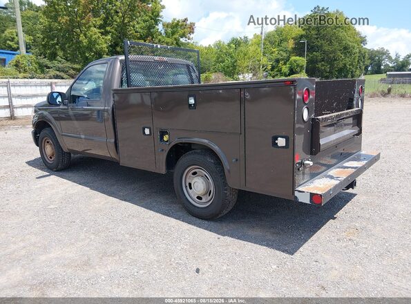 1FDBF2A62GEC87792 2016 FORD F-250 Dark Brown Задняя левая четверть