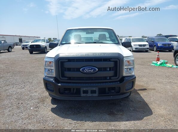 1FDBF2A62GED31158 2016 FORD F-250 White Widok zestawu wskaźników