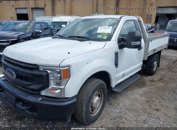 1FDBF2A62NED19718 2022 FORD F250 White Przód lewy