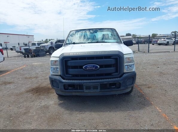 1FDBF2A63GED31153 2016 FORD F-250 White Instrument cluster view