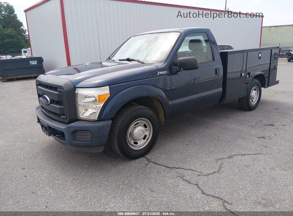 1FDBF2A64GEC54342 2016 FORD F-250 Blue Vista tres cuartos delantera izquierda