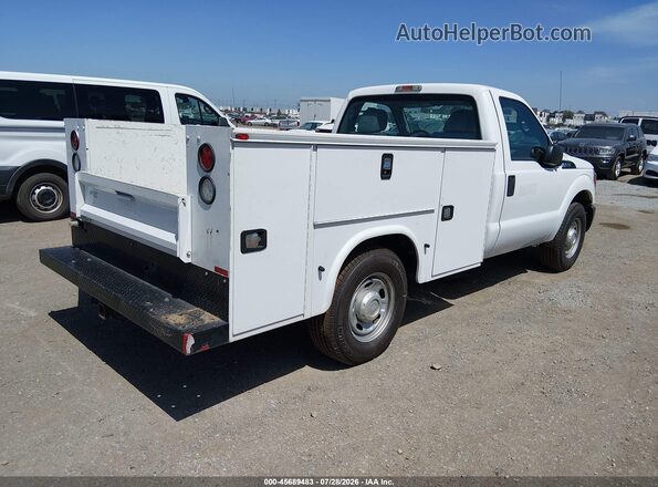 1FDBF2A65GED31140 2016 FORD F-250 White Trasero derecho