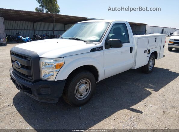 1FDBF2A65GED31140 2016 FORD F-250 White Vista tres cuartos delantera izquierda