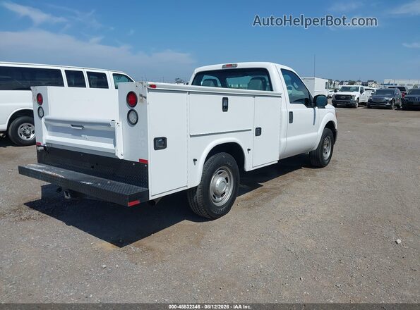 1FDBF2A65GED31154 2016 FORD F-250 White Tył prawy