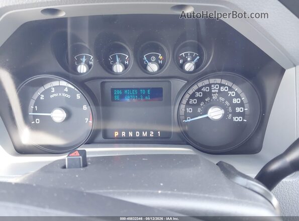 1FDBF2A65GED31154 2016 FORD F-250 White Widok tylnych siedzeń