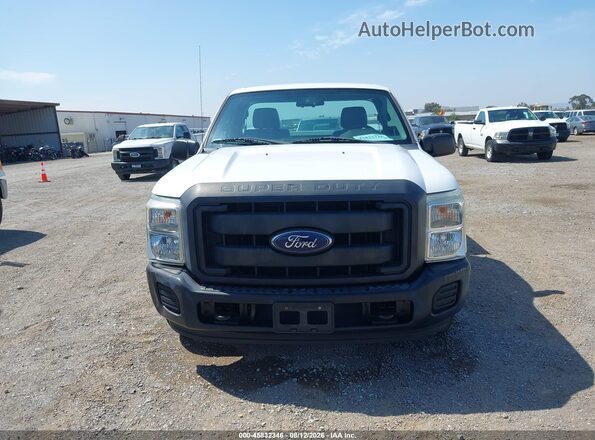 1FDBF2A65GED31154 2016 FORD F-250 White Widok zestawu wskaźników