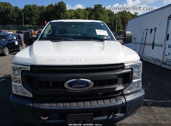 1FDBF2A65LEC93189 2020 FORD F-250 White Вид щитка приладів