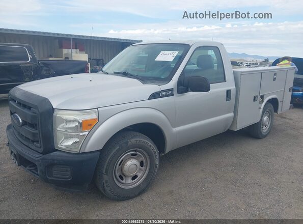 1FDBF2A67GED02481 2016 FORD F-250 Silver Առջևի ձախ երեք քառորդ տեսարան
