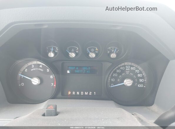 1FDBF2A67GED02481 2016 FORD F-250 Silver Հետևի նստատեղերի տեսք