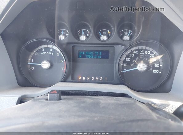 1FDBF2A67GED31155 2016 FORD F-250 White უკანა სავარძლების ხედი
