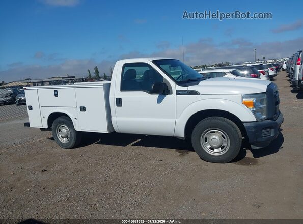 1FDBF2A67GED31155 2016 FORD F-250 White უკანა სალონის ხედი