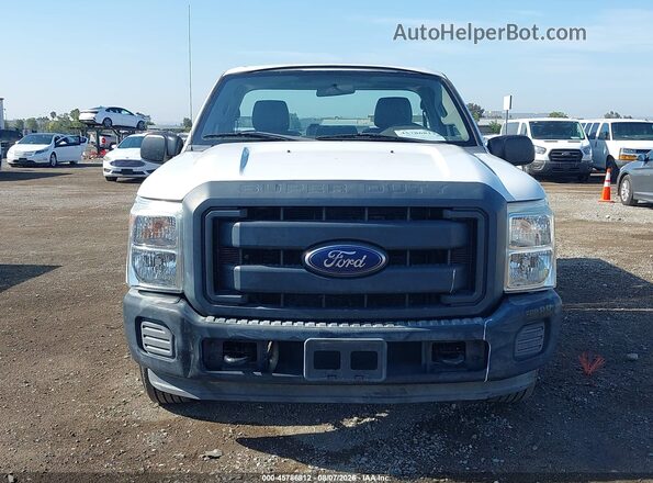 1FDBF2A68GED31133 2016 FORD F-250 White Widok zestawu wskaźników