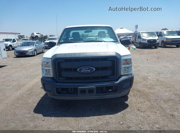 1FDBF2A68GED31150 2016 FORD F-250 White Vista del cuadro de instrumentos