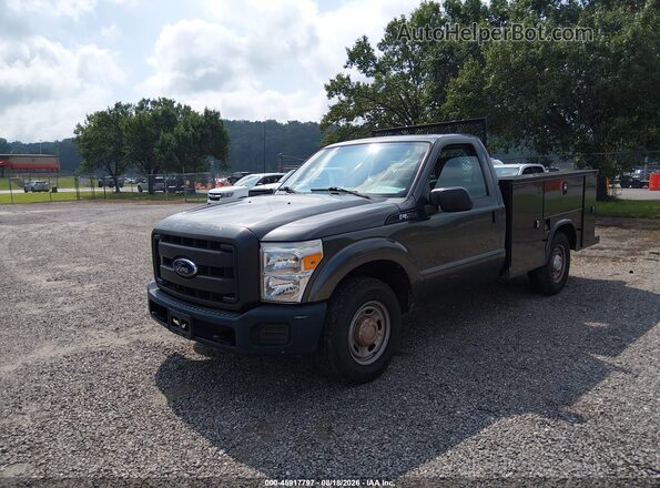 1FDBF2A69GEC87787 2016 FORD F-250 Gray Vista tres cuartos delantera izquierda