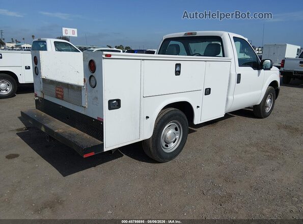 1FDBF2A69GED31139 2016 FORD F-250 White Tył prawy