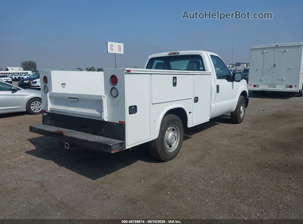 1FDBF2A69GED31156 2016 FORD F-250 White Tył prawy