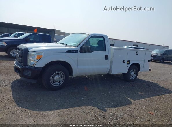 1FDBF2A69GED31156 2016 FORD F-250 White Widok wnętrza 360 stopni
