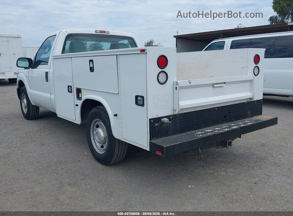 1FDBF2A6XGED31148 2016 FORD F-250 White Tył lewy