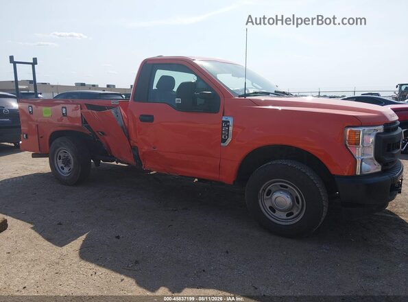 1FDBF2A6XNEC78089 2022 FORD F-250 Orange Սալոնի հետևի տեսք