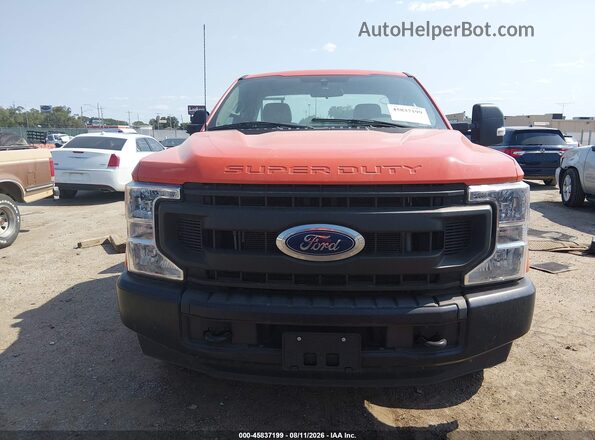 1FDBF2A6XNEC78089 2022 FORD F-250 Orange Սարքավորումների վահանակի տեսք