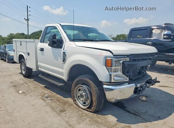 1FDBF2B66NEF90456 2022 FORD F250 White Передня права чверть