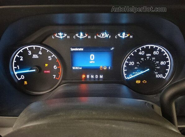 1FDBF2BA6REF24533 2024 FORD F250 Blue Instrument cluster view