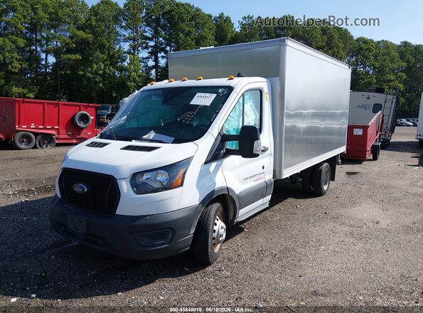 1FDBF6Z86MKA85130 2021 FORD TRANSIT-350 White Przód lewy