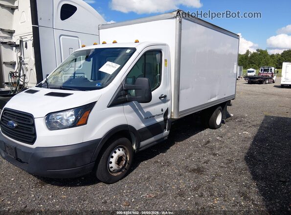 1FDBF8ZM0KKA89809 2019 FORD TRANSIT-350 White Передня ліва чверть