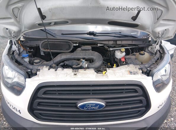 1FDBF8ZM0KKA89809 2019 FORD TRANSIT-350 White Вид ззаду