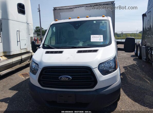 1FDBF8ZM2KKA86992 2019 FORD TRANSIT-350 Белый Вид спереди