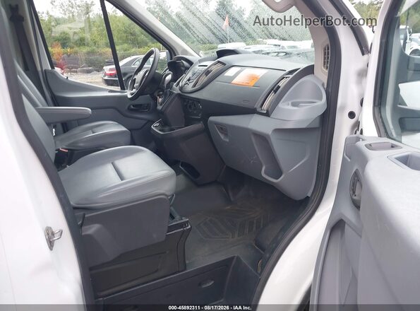 1FDBF8ZM3KKA86029 2019 FORD TRANSIT-350 Белый Вид салона спереди