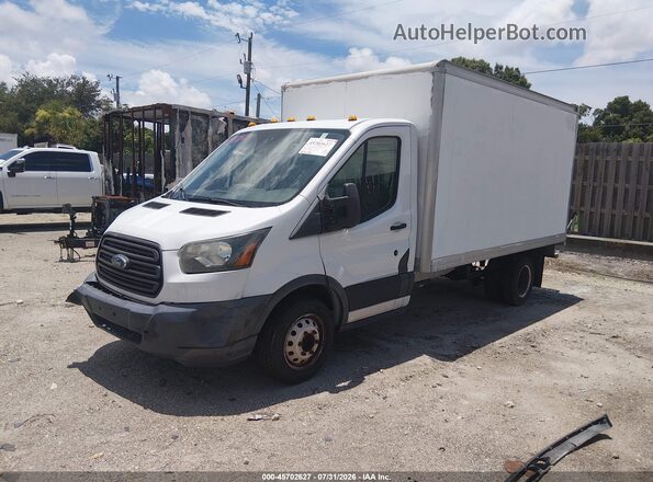 1FDBF8ZM6JKA69739 2018 FORD TRANSIT-350 White Vista tres cuartos delantera izquierda