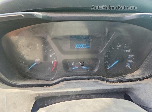 1FDBF9ZM5JKB01053 2018 FORD TRANSIT White Instrument cluster view