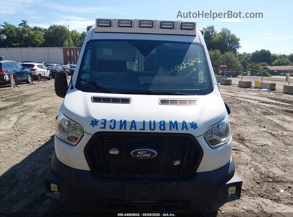 1FDBR1CG1MKB02569 2021 FORD TRANSIT-250 White Instrument cluster view