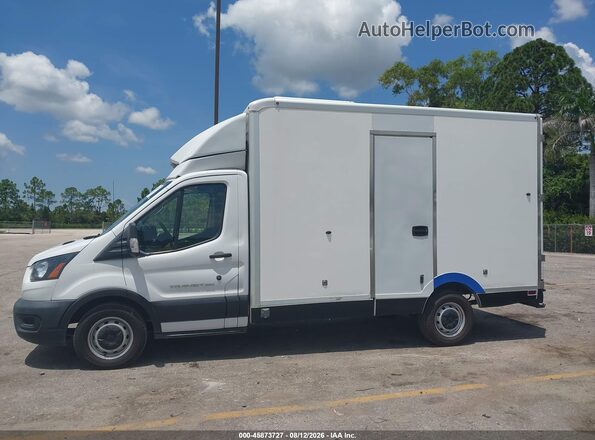 1FDBW5Z87NKA01585 2022 FORD TRANSIT-350 White Widok wnętrza 360 stopni