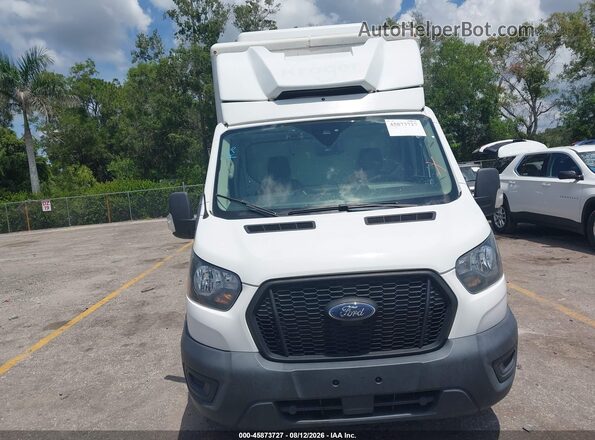 1FDBW5Z87NKA01585 2022 FORD TRANSIT-350 White Widok z przodu