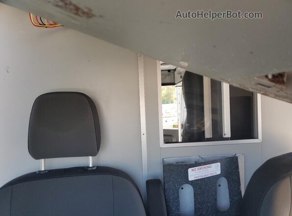 1FDBW9CG3NKA44814 2022 FORD TRANSIT White Rear seats view