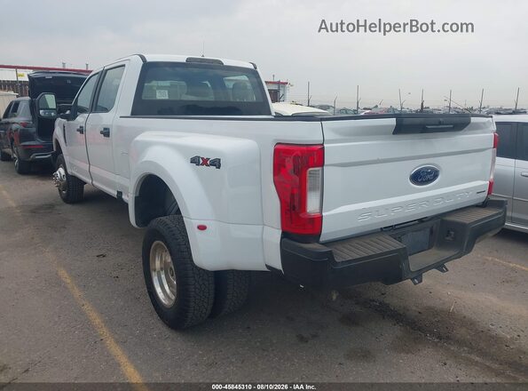 1FDWW3D64KEG56499 2019 FORD F-350 CREW CAB White Rear left