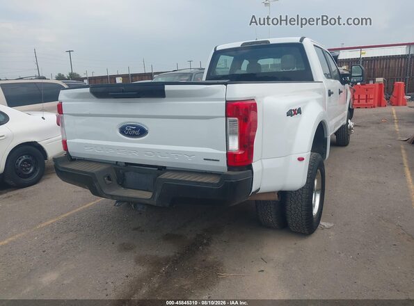 1FDWW3D64KEG56499 2019 FORD F-350 CREW CAB White Rear right