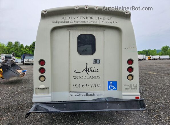1FDXE4FS1HDC30033 2017 FORD E White Rear view