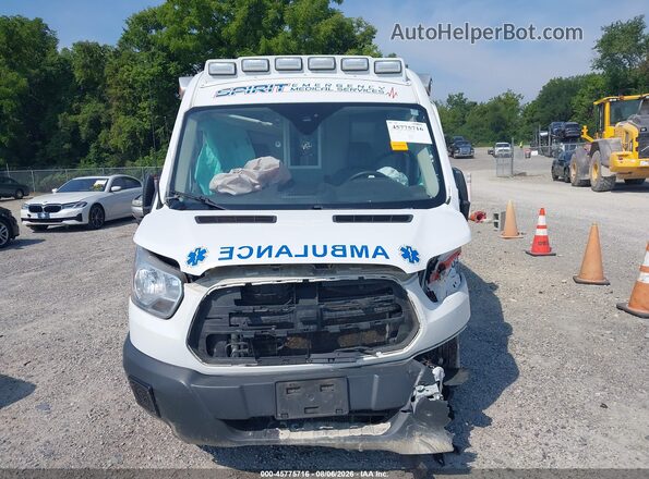 1FDYR2CM6JKB33270 2018 FORD TRANSIT-250 White ხელსაწყოთა პანელის ხედი